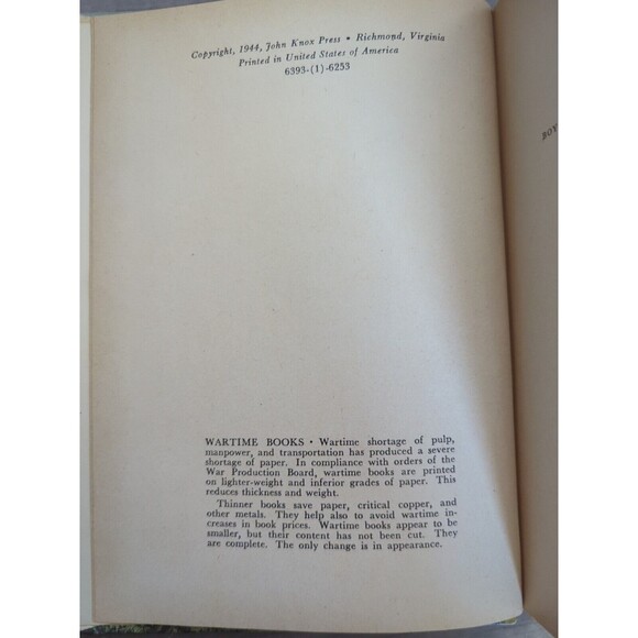 Rare! 1944 As the Day Begins by Elizabeth Mc E. Shields Hardcover - Picture 7 of 8